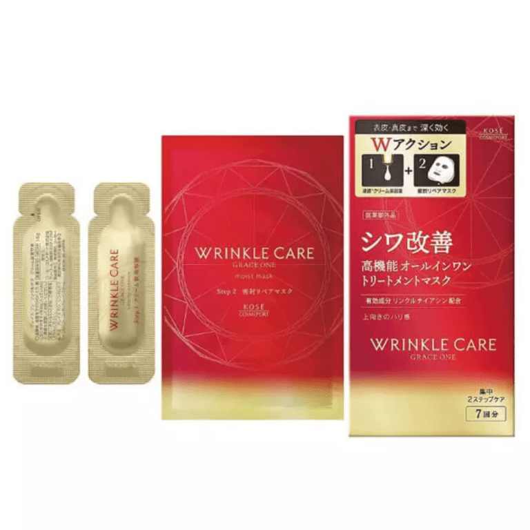 KOSE Cosmeport Grace One Wrinkle Care W Concentrate Mask 7 pcs